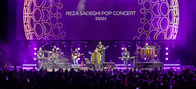کنسرت رضا صادقی در اکسپو دبی 2022